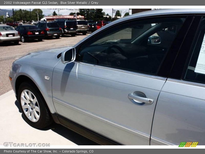 Blue Silver Metallic / Grey 2002 Volkswagen Passat GLS Sedan