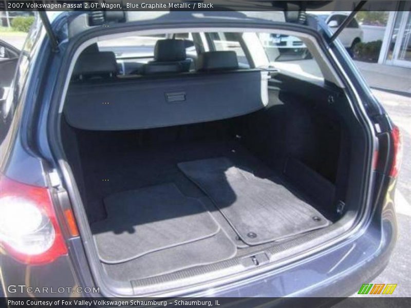 Blue Graphite Metallic / Black 2007 Volkswagen Passat 2.0T Wagon
