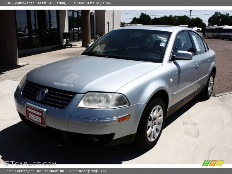 Blue Silver Metallic / Grey 2002 Volkswagen Passat GLS Sedan