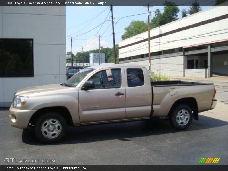 Desert Sand Mica / Taupe 2006 Toyota Tacoma Access Cab