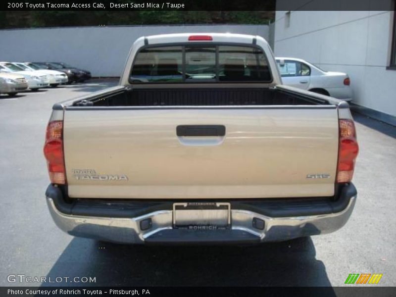 Desert Sand Mica / Taupe 2006 Toyota Tacoma Access Cab
