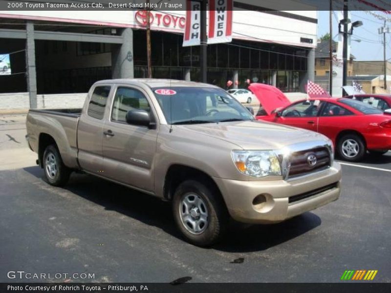 Desert Sand Mica / Taupe 2006 Toyota Tacoma Access Cab