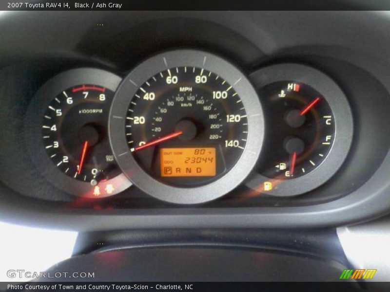 Black / Ash Gray 2007 Toyota RAV4 I4