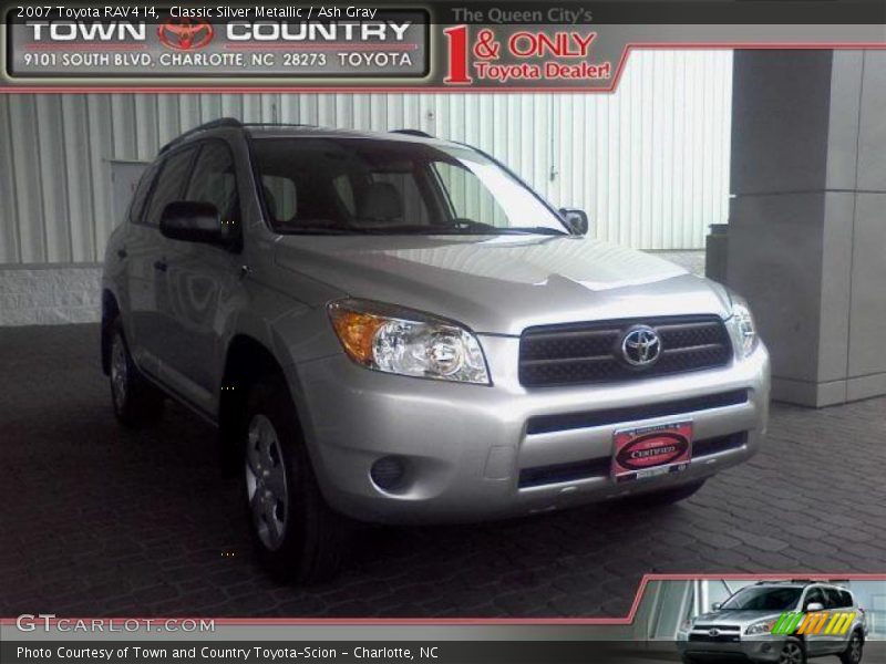 Classic Silver Metallic / Ash Gray 2007 Toyota RAV4 I4