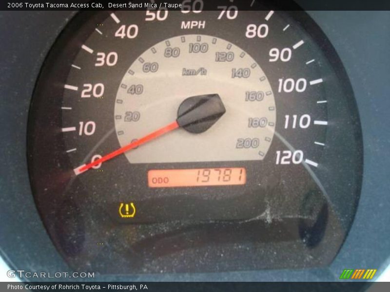 Desert Sand Mica / Taupe 2006 Toyota Tacoma Access Cab