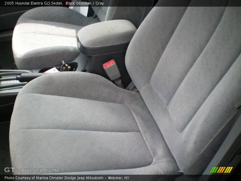 Black Obsidian / Gray 2005 Hyundai Elantra GLS Sedan