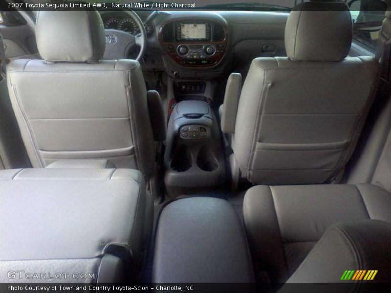 Natural White / Light Charcoal 2007 Toyota Sequoia Limited 4WD