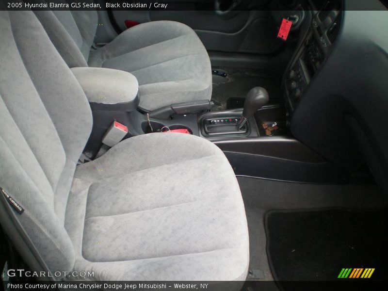 Black Obsidian / Gray 2005 Hyundai Elantra GLS Sedan