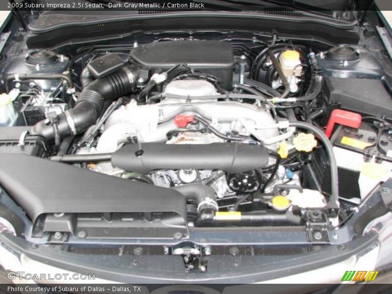 Dark Gray Metallic / Carbon Black 2009 Subaru Impreza 2.5i Sedan