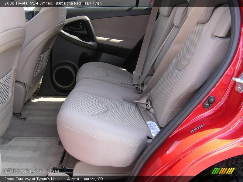 Barcelona Red Pearl / Ash 2008 Toyota RAV4 Limited