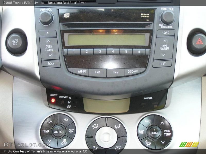 Barcelona Red Pearl / Ash 2008 Toyota RAV4 Limited