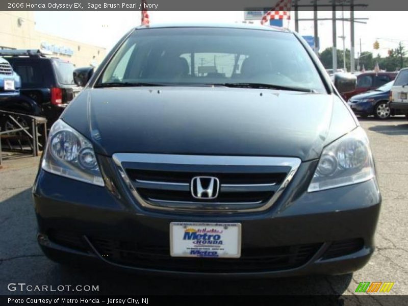 Sage Brush Pearl / Ivory 2006 Honda Odyssey EX