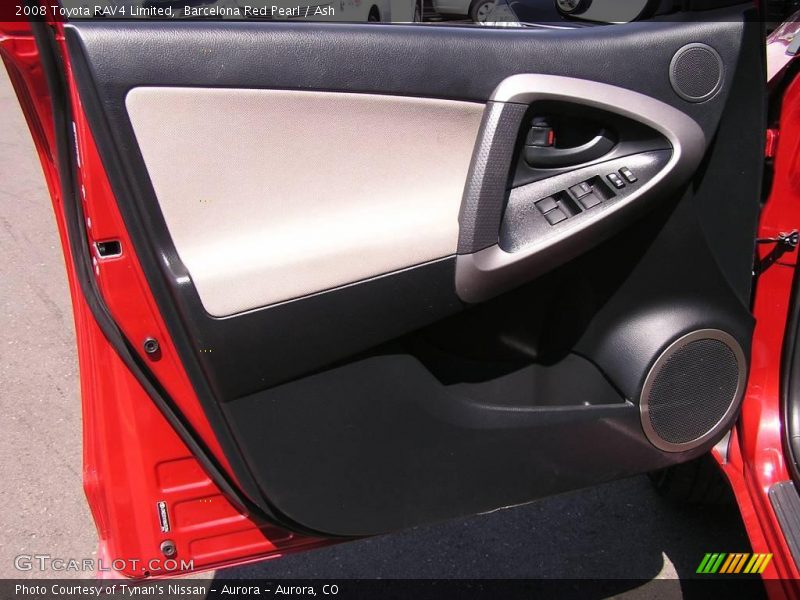 Barcelona Red Pearl / Ash 2008 Toyota RAV4 Limited