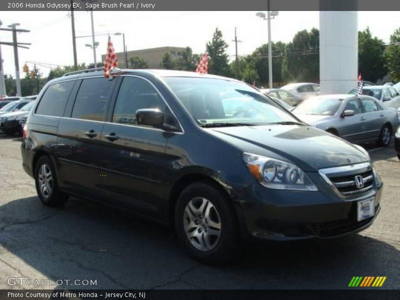 Sage Brush Pearl / Ivory 2006 Honda Odyssey EX