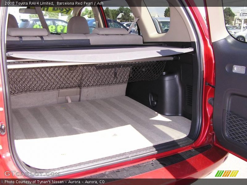 Barcelona Red Pearl / Ash 2008 Toyota RAV4 Limited