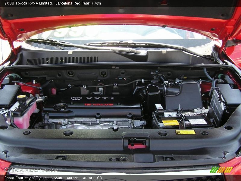 Barcelona Red Pearl / Ash 2008 Toyota RAV4 Limited