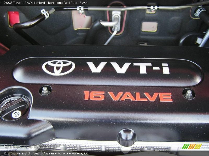 Barcelona Red Pearl / Ash 2008 Toyota RAV4 Limited