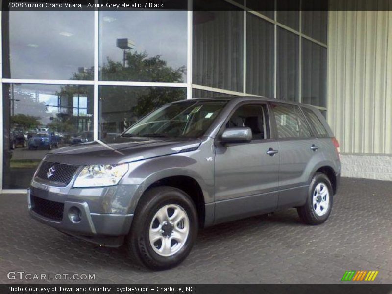 Azure Grey Metallic / Black 2008 Suzuki Grand Vitara
