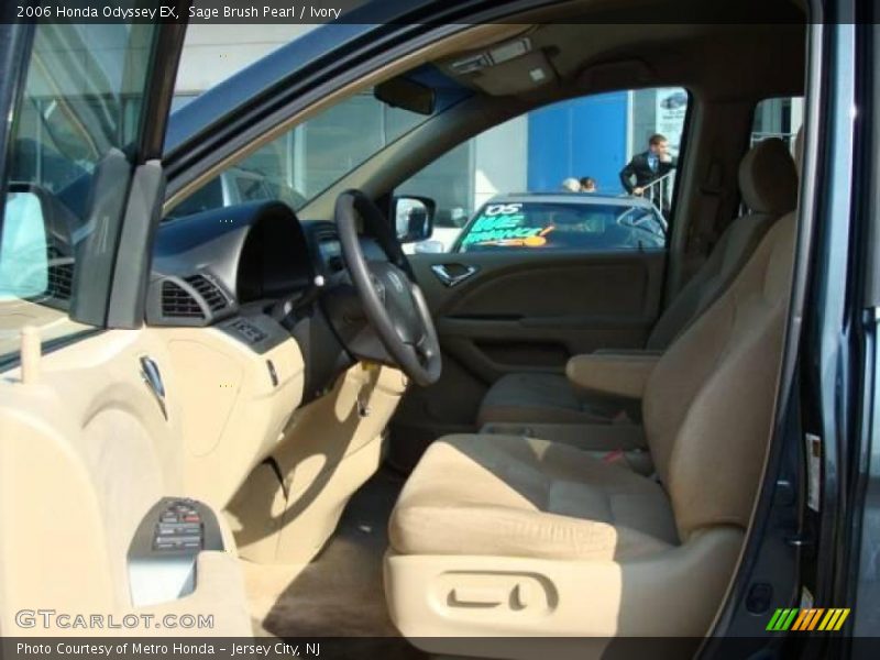 Sage Brush Pearl / Ivory 2006 Honda Odyssey EX