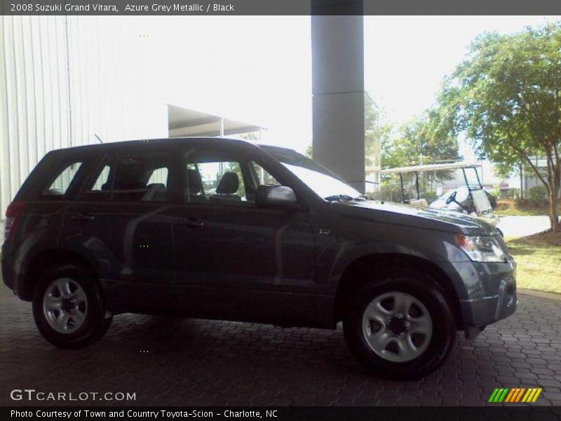 Azure Grey Metallic / Black 2008 Suzuki Grand Vitara
