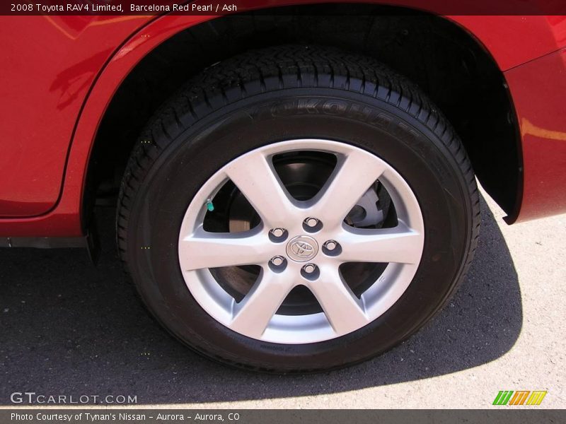 Barcelona Red Pearl / Ash 2008 Toyota RAV4 Limited