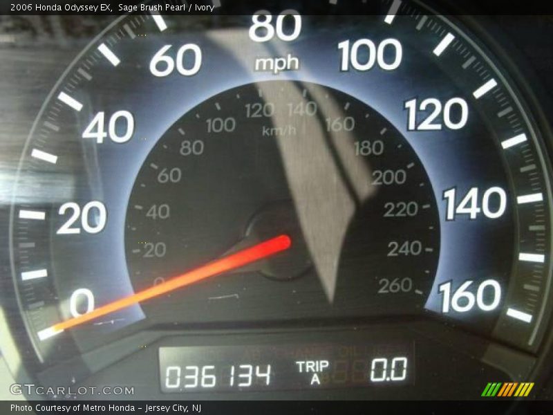 Sage Brush Pearl / Ivory 2006 Honda Odyssey EX