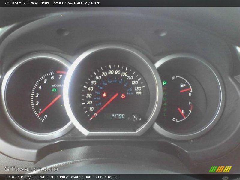 Azure Grey Metallic / Black 2008 Suzuki Grand Vitara