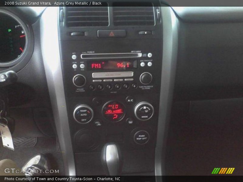 Azure Grey Metallic / Black 2008 Suzuki Grand Vitara