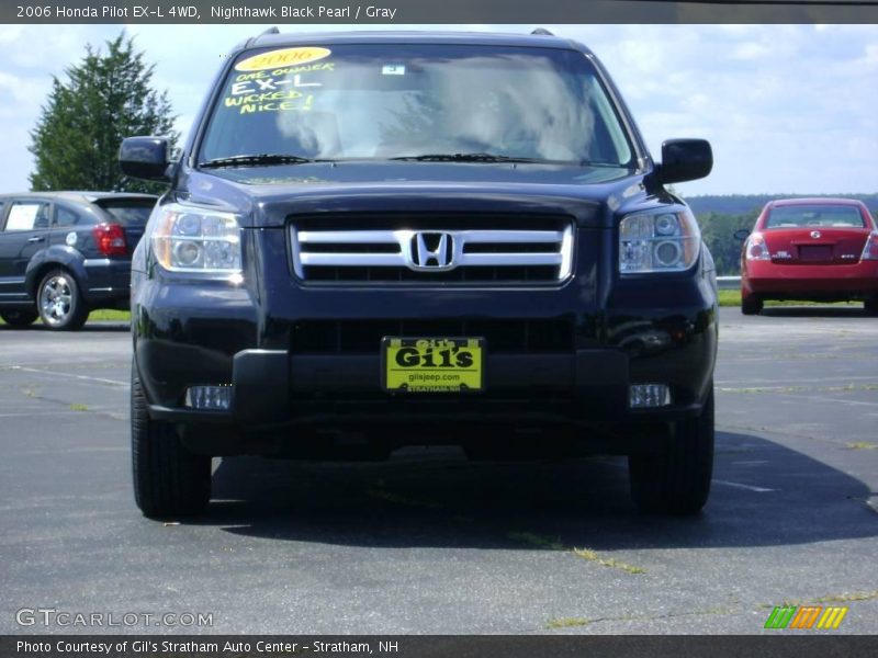 Nighthawk Black Pearl / Gray 2006 Honda Pilot EX-L 4WD
