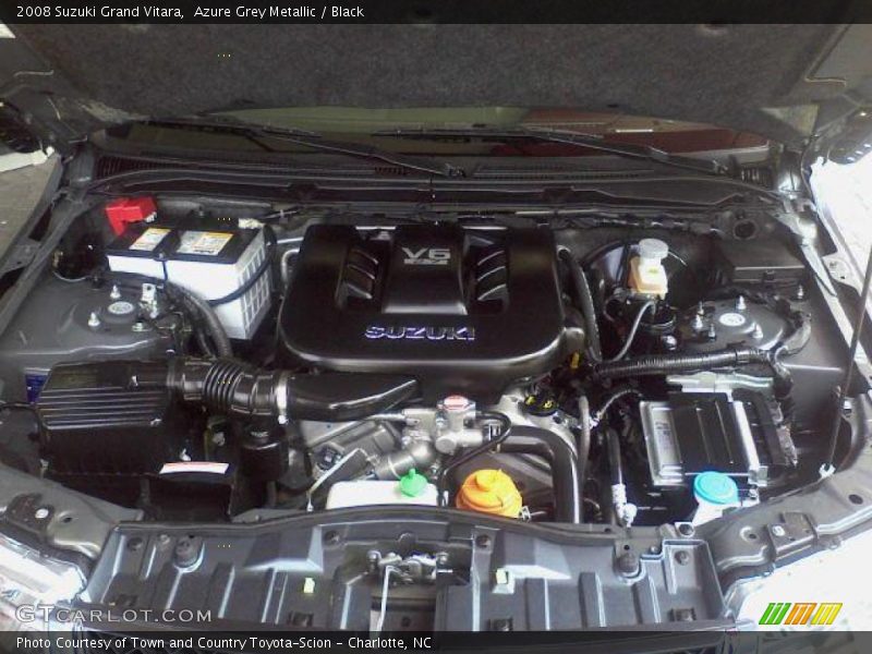 Azure Grey Metallic / Black 2008 Suzuki Grand Vitara