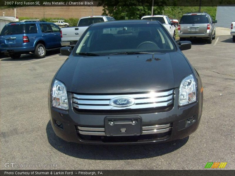 Alloy Metallic / Charcoal Black 2007 Ford Fusion SE