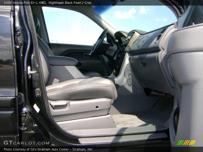 Nighthawk Black Pearl / Gray 2006 Honda Pilot EX-L 4WD