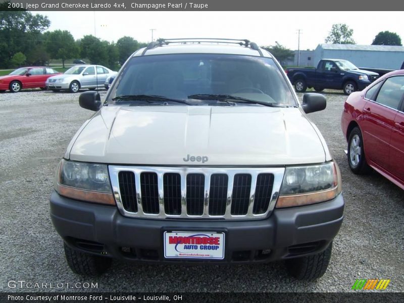 Champagne Pearl / Taupe 2001 Jeep Grand Cherokee Laredo 4x4