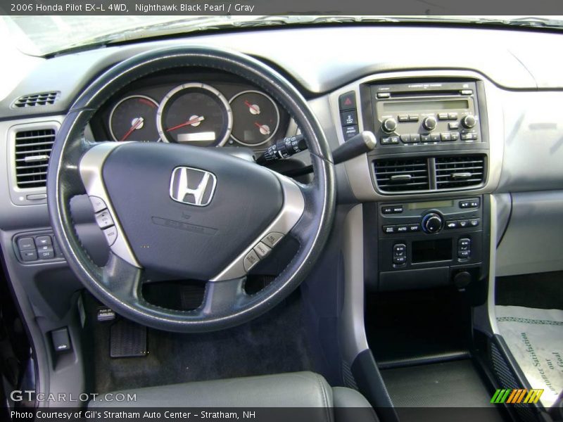 Nighthawk Black Pearl / Gray 2006 Honda Pilot EX-L 4WD