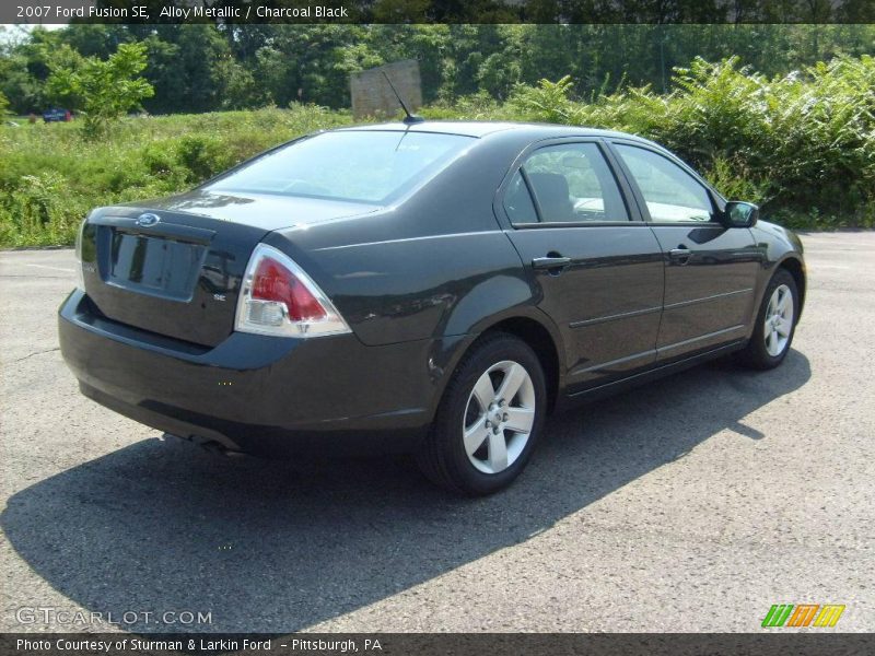 Alloy Metallic / Charcoal Black 2007 Ford Fusion SE