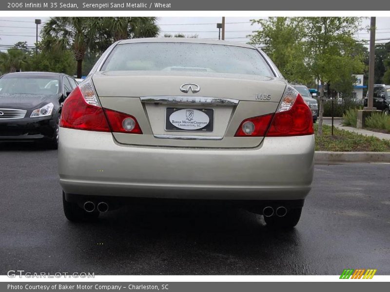 Serengeti Sand Metallic / Wheat 2006 Infiniti M 35 Sedan