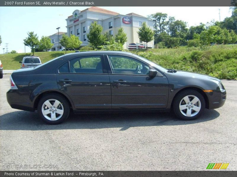 Alloy Metallic / Charcoal Black 2007 Ford Fusion SE