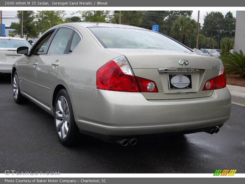 Serengeti Sand Metallic / Wheat 2006 Infiniti M 35 Sedan
