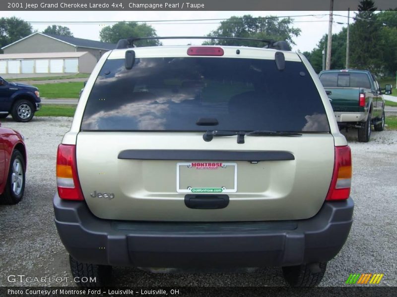 Champagne Pearl / Taupe 2001 Jeep Grand Cherokee Laredo 4x4