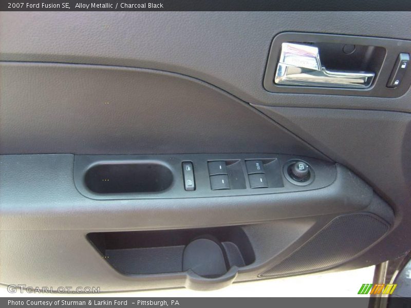 Alloy Metallic / Charcoal Black 2007 Ford Fusion SE