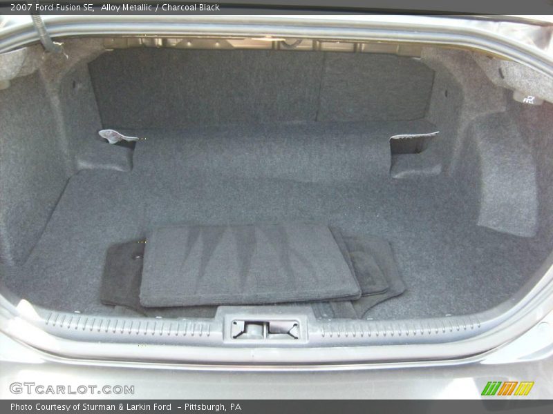 Alloy Metallic / Charcoal Black 2007 Ford Fusion SE