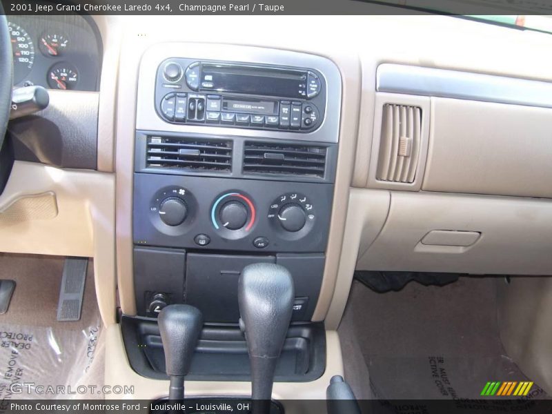 Champagne Pearl / Taupe 2001 Jeep Grand Cherokee Laredo 4x4