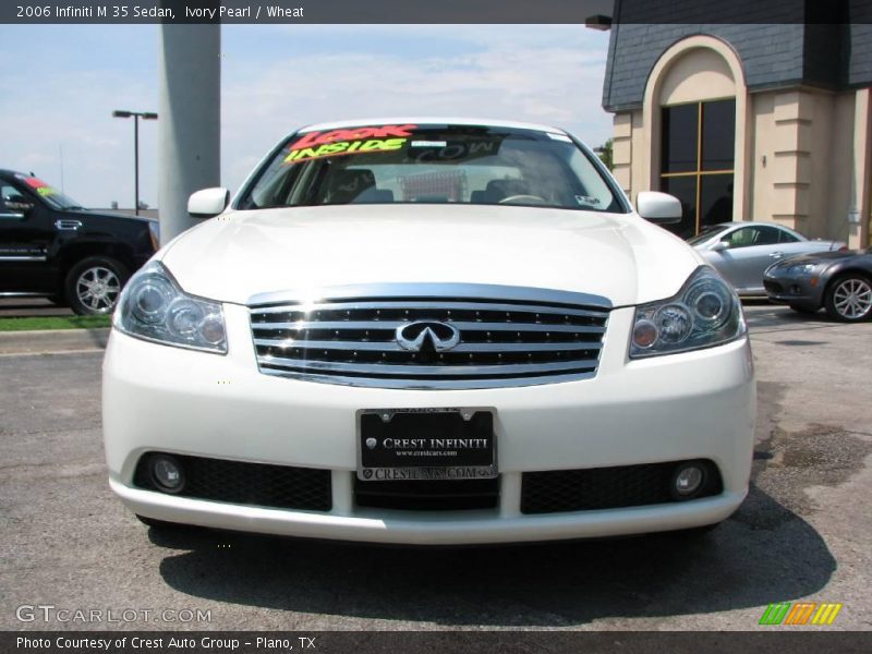 Ivory Pearl / Wheat 2006 Infiniti M 35 Sedan