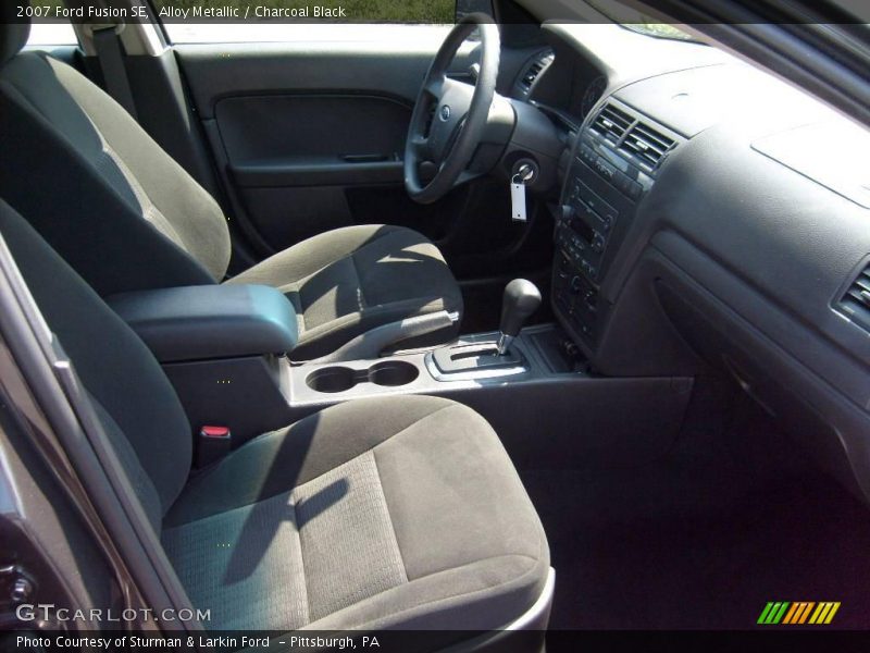 Alloy Metallic / Charcoal Black 2007 Ford Fusion SE