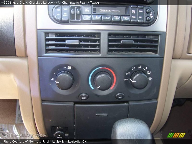 Champagne Pearl / Taupe 2001 Jeep Grand Cherokee Laredo 4x4