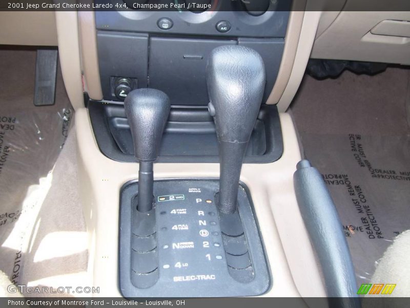 Champagne Pearl / Taupe 2001 Jeep Grand Cherokee Laredo 4x4