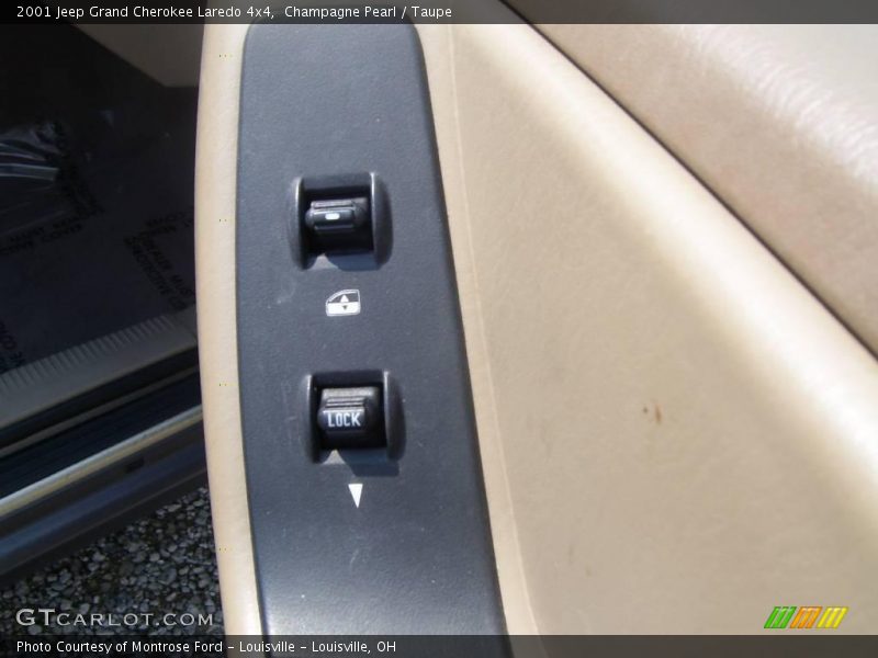 Champagne Pearl / Taupe 2001 Jeep Grand Cherokee Laredo 4x4