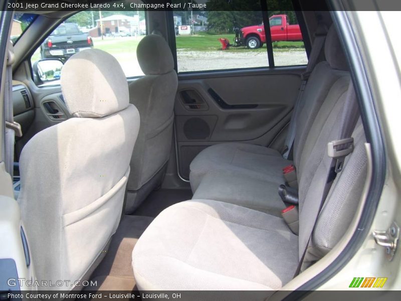 Champagne Pearl / Taupe 2001 Jeep Grand Cherokee Laredo 4x4