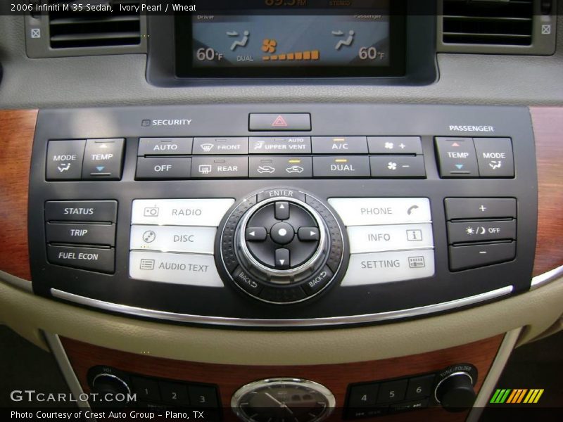 Ivory Pearl / Wheat 2006 Infiniti M 35 Sedan