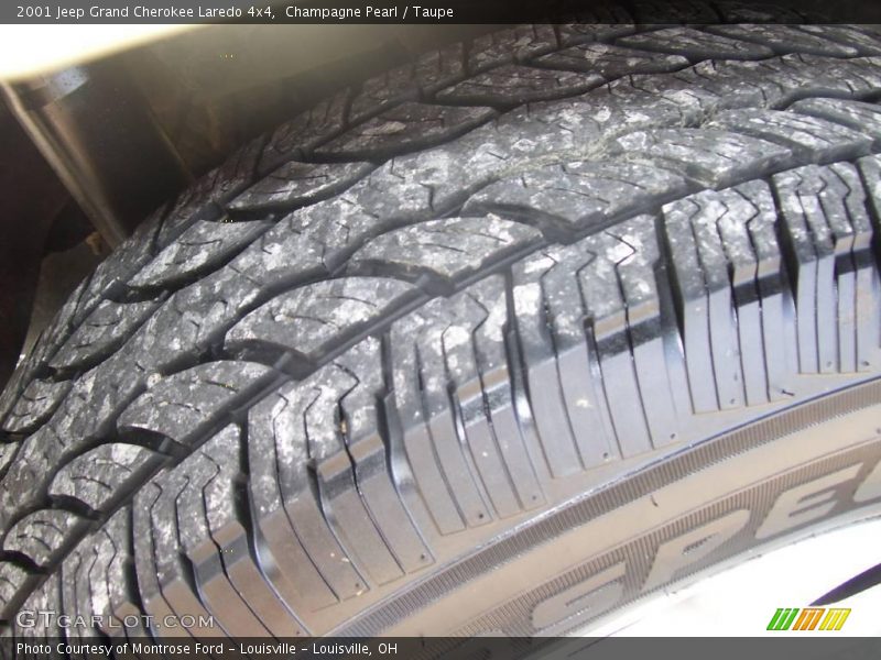 Champagne Pearl / Taupe 2001 Jeep Grand Cherokee Laredo 4x4